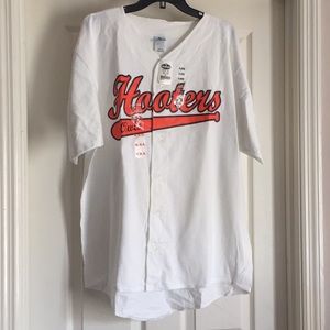 hooters baseball jersey